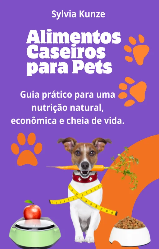 Ebook Alimentos Caseiros para Pets - Capa do e-book