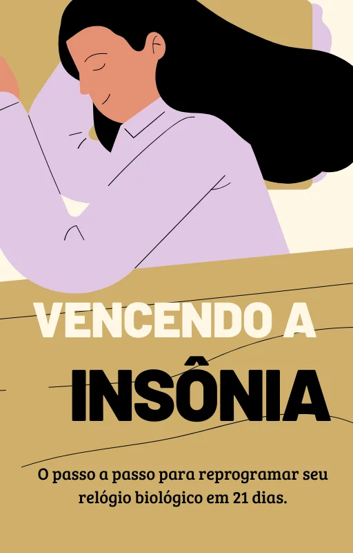 Ebook PLR com Direito de Revenda Vencendo a Insônia - Capa do e-book