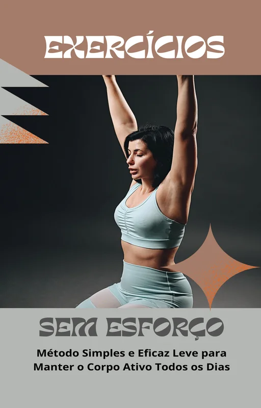 Exercícios Sem Esforço Ebook PLR - Capa do e-book