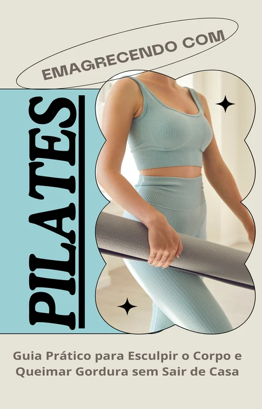 Ebook PLR Emagrecendo com Pilates - Capa do e-book