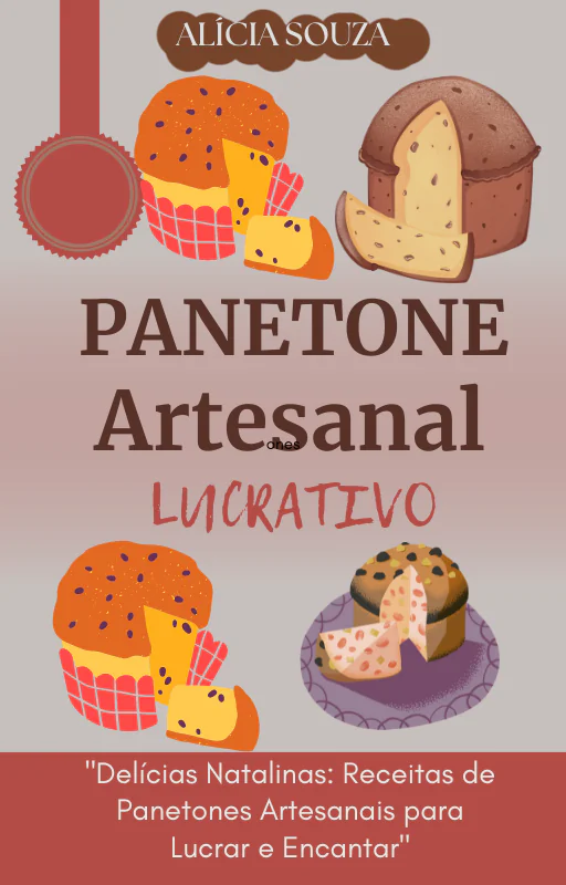 Panetone Artesanal Lucrativo - Capa do e-book