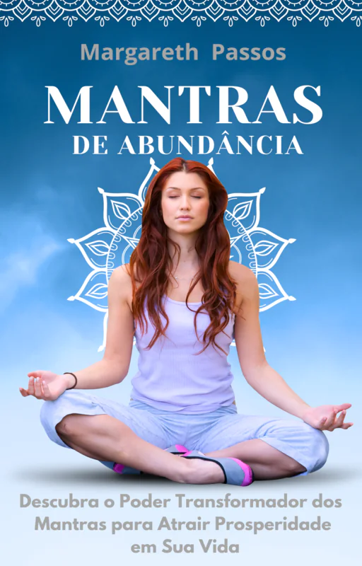 Mantras de Abundância - Capa do e-book