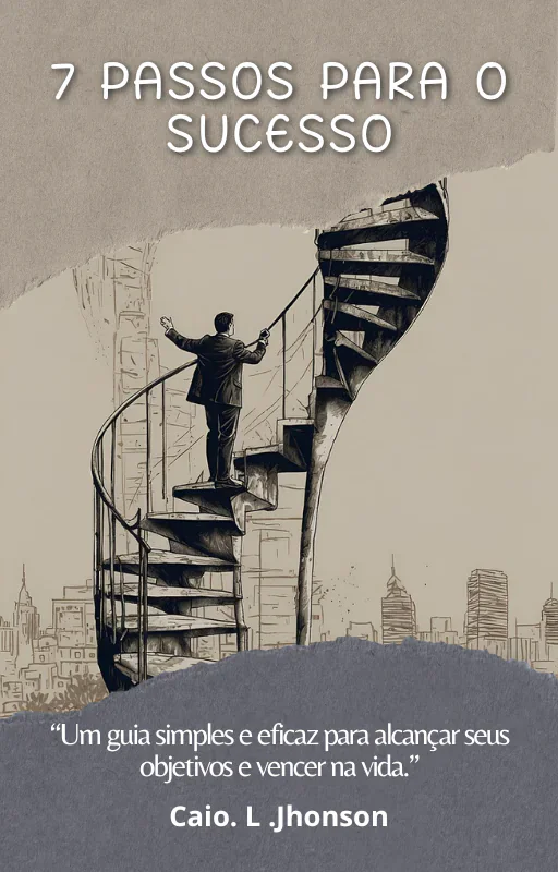 7 Passos para o Sucesso - Capa do e-book
