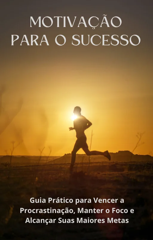 Plr Motivação Para o Sucesso - Capa do e-book