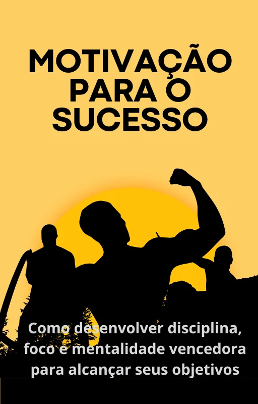 Ebook PLR Motivação para o Sucesso - Capa do e-book