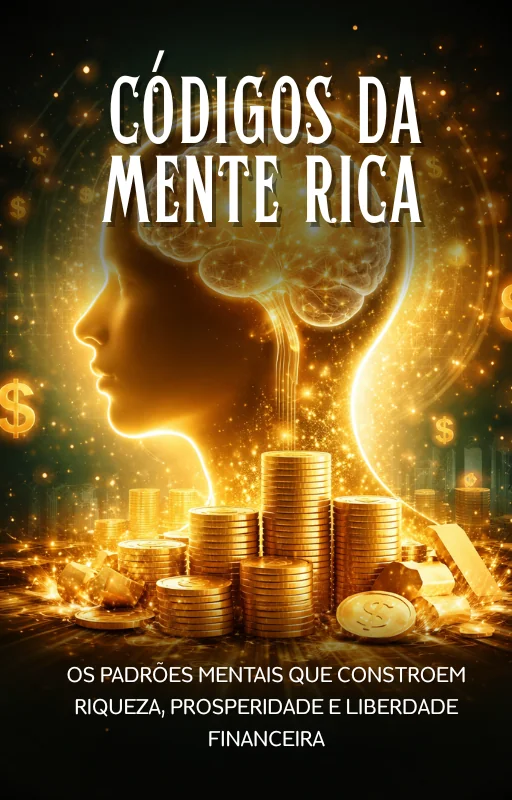 Ebook PLR Códigos da Mente Rica com Direito de Revenda - Capa do e-book