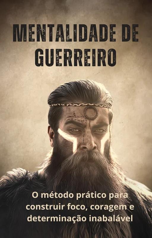 Ebook PLR Mentalidade de Guerreiro - Capa do e-book