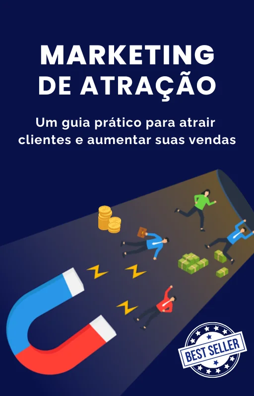 Marketing de Atração Ebook PLR com Direito de Revenda - Capa do e-book