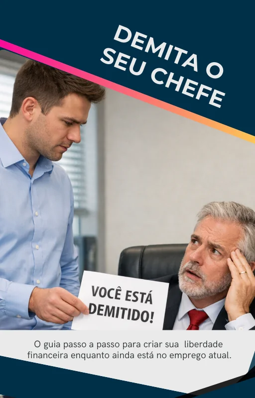 Demita o seu Chefe Ebook PLR com Direito de Revenda - Capa do e-book