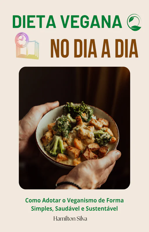 Dieta Vegana no Dia a Dia - Capa do e-book