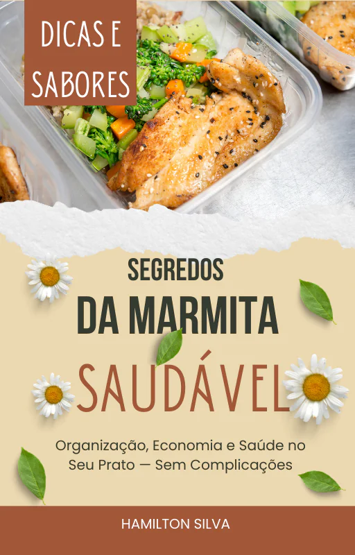 Segredos da Marmita Saudável - Capa do e-book