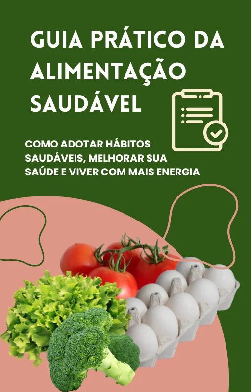 Ebook PLR Guia Prático da Alimentação Saudável - Capa do e-book