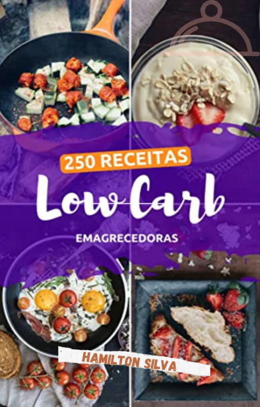250 Receitas Lowcarb - Capa do e-book