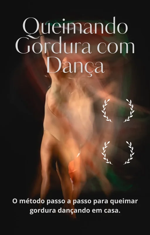 Ebook PLR Queimando Gordura com Dança - Capa do e-book