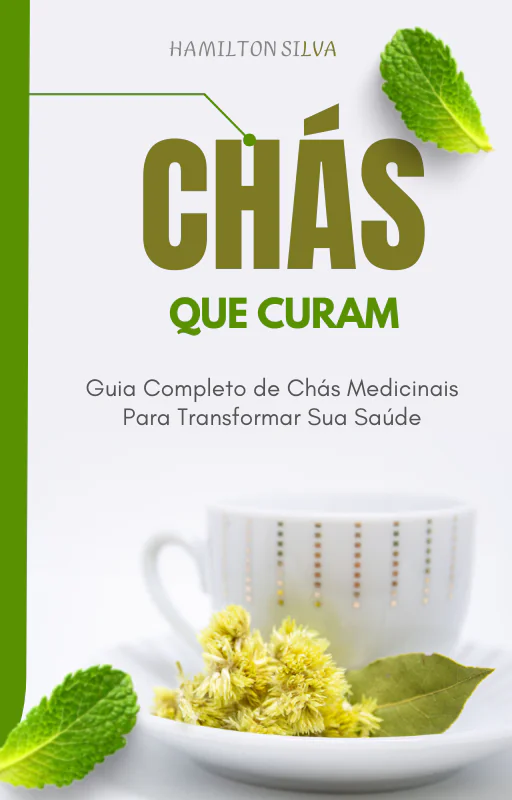 Chás que Curam - Capa do e-book