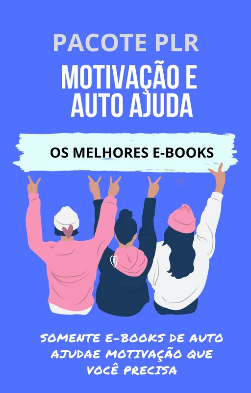 pack plr ebooks motivacao e autoajuda - Capa do e-book