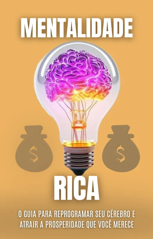 Mentalidade Rica Ebook  PLR com Direito de Revenda - Capa do e-book