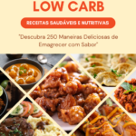 250 Receitas LowCarb Ebook PLR